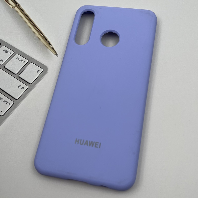 قاب گوشی Huawei P30 Lite هوآوی سیلیکونی پاک کنی اورجینال داخل پارچه ای یاسی کد 36649 - Image 2