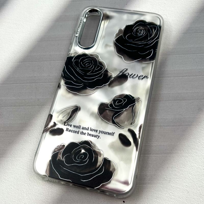قاب گوشی Galaxy A30S / Galaxy A50S / Galaxy A50 سامسونگ Versailles اورجینال طرح سه بعدی گل رز لنز Silver کد 40541 - Image 2