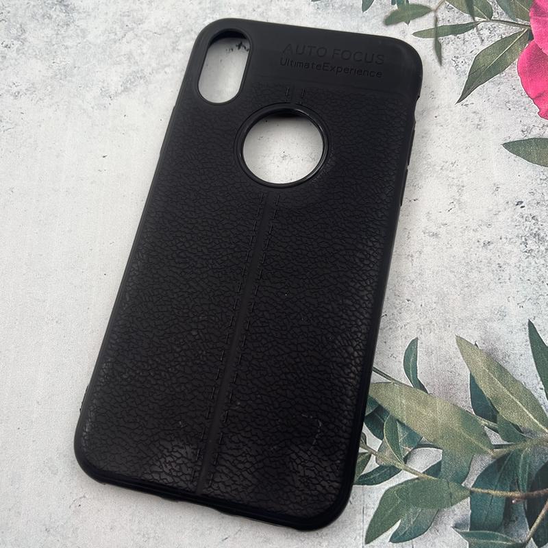 قاب گوشی iPhone X / iPhone XS آیفون سیلیکونی طرح دوخت Aouto focus مشکی کد 41803 - Image 2