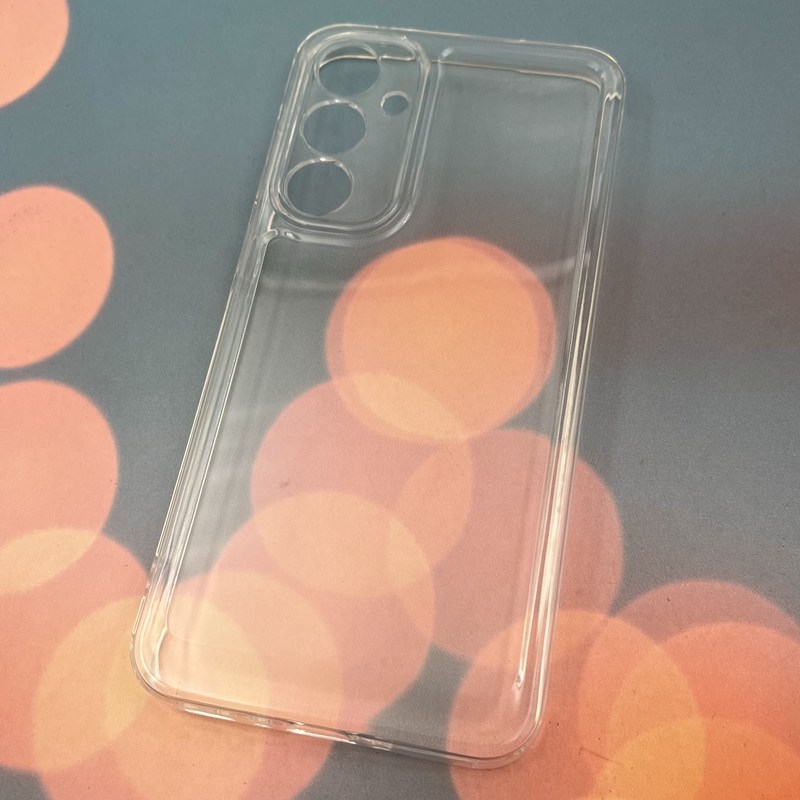قاب گوشی Galaxy A35 سامسونگ شفاف ژله ای Space اورجینال ایربگ دار طرح ساده محافظ لنز دار کد 41970 - Image 2