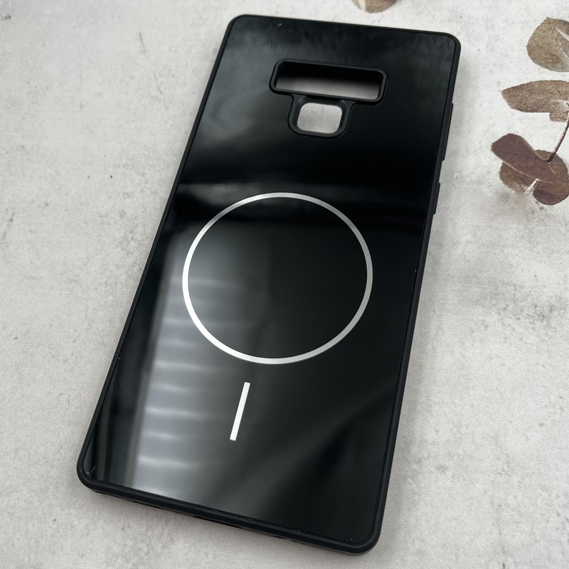قاب گوشی Galaxy Note 9 سامسونگ دور سیلیکونی طرح مگ سیف MagSafe اسپرت مشکی کد 43457 - Image 2