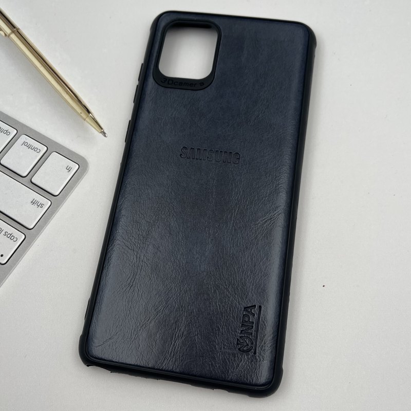 قاب گوشی Galaxy Note 10 Lite سامسونگ چرم Nobel Plus ایربگ دار سرمه ای کد 50880 - Image 2