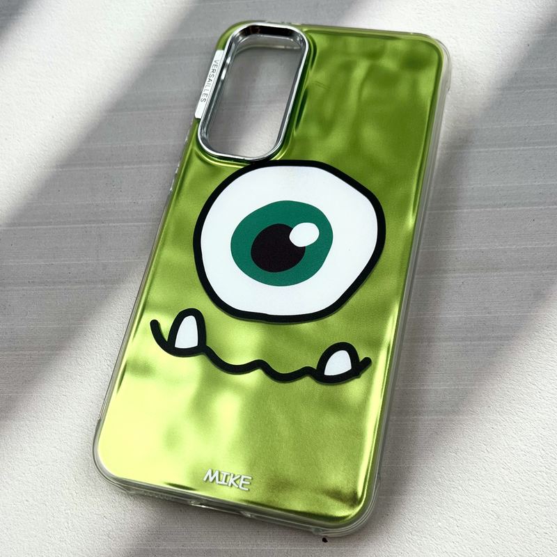 قاب گوشی Galaxy S23 FE سامسونگ Versailles اورجینال طرح سه بعدی مایک لنز Silver کد 76117 - Image 2