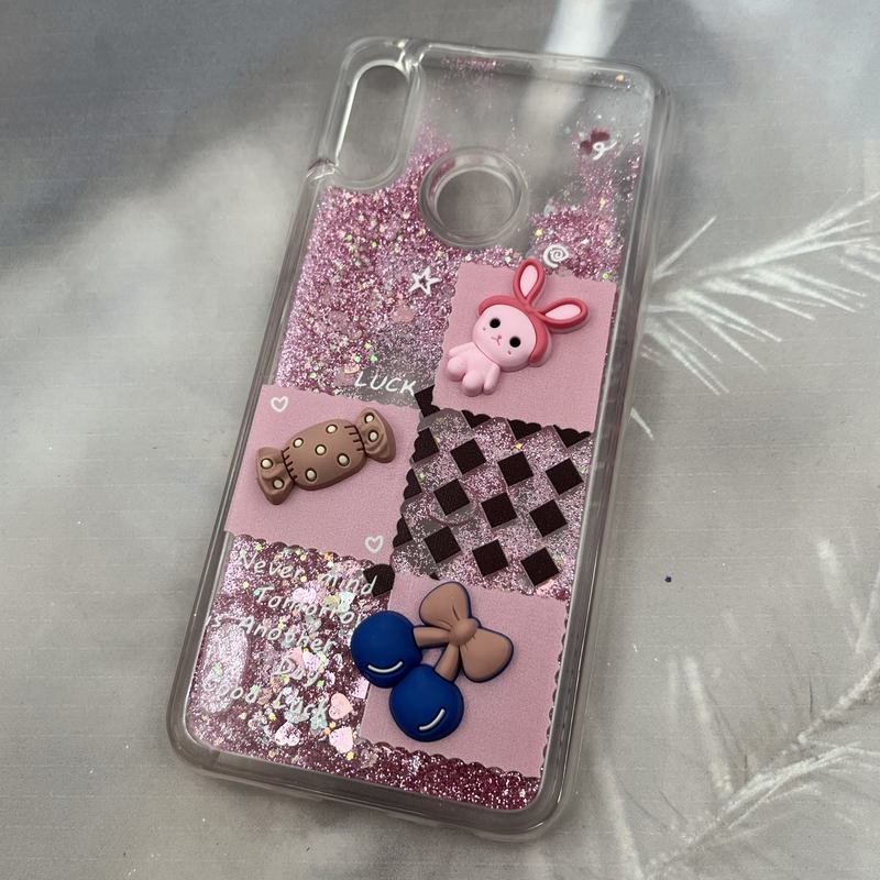 قاب گوشی P Smart 2019 هوآوی Aquarium Case شفاف اکلیلی عروسکی برجسته طرح فانتزی کد 78424 - Image 2