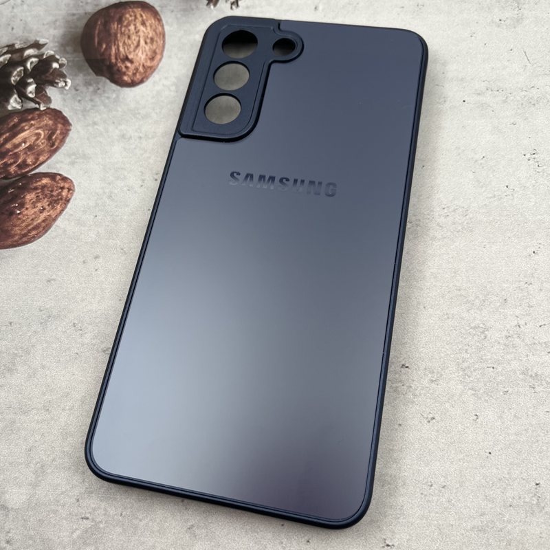 قاب گوشی Galaxy S21 FE سامسونگ PVD CASE دور سیلیکونی محافظ لنز دار رنگ سرمه ای کد 80976 - Image 2
