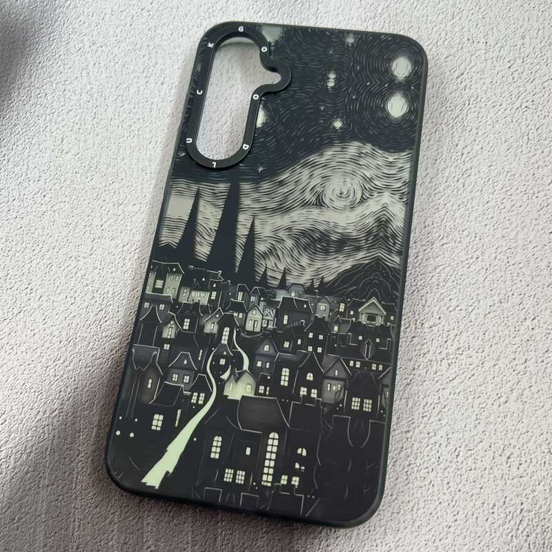 قاب گوشی Galaxy A35 سامسونگ So Cool لنز برجسته اورجینال طرح نقاشی ونکوگ کد 84867 - Image 2
