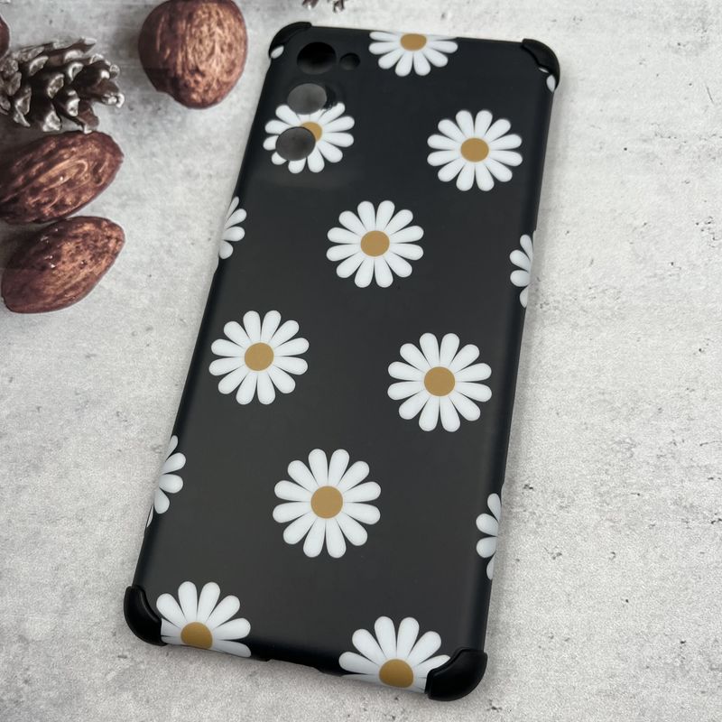 قاب گوشی Galaxy S20 FE سامسونگ ایربگ دار ضد ضربه طرح گل بابونه محافظ لنز دار کد 85861 - Image 2