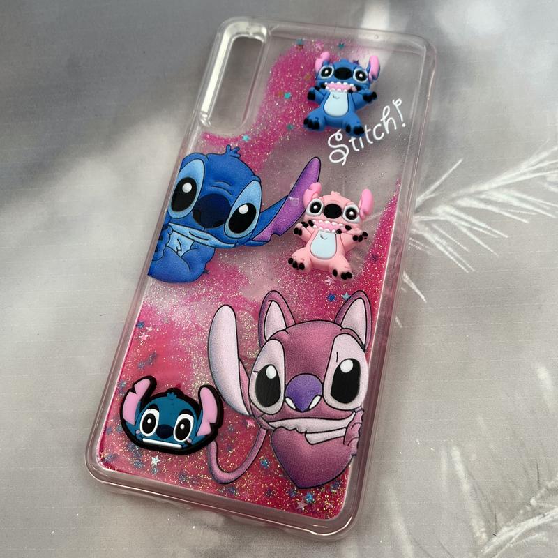 قاب گوشی (Galaxy A7 2018 (A750 سامسونگ Aquarium Case شفاف اکلیلی عروسکی برجسته طرح استیج کد 88295 - Image 2