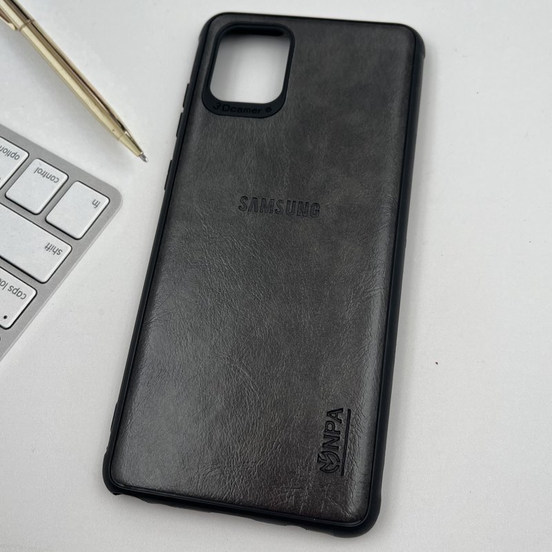 قاب گوشی Galaxy Note 10 Lite سامسونگ چرم Nobel Plus ایربگ دار خاکستری کد 95048 - Image 2