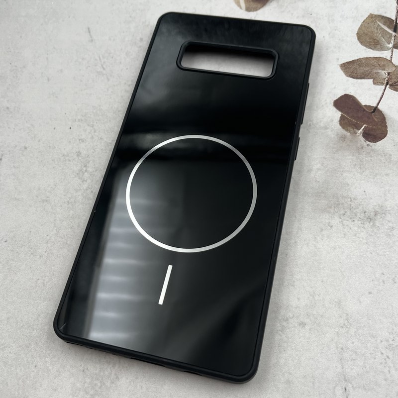 قاب گوشی Galaxy Note 8 سامسونگ دور سیلیکونی طرح مگ سیف MagSafe اسپرت مشکی کد 99584 - Image 2