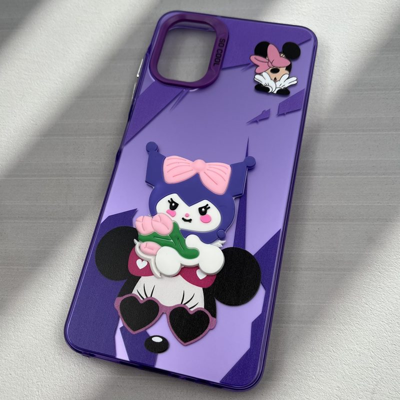 قاب گوشی Galaxy A06 سامسونگ Cute Case عروسکی برجسته So Cool لنز برجسته طرح کرومی کد 10951 - Image 2