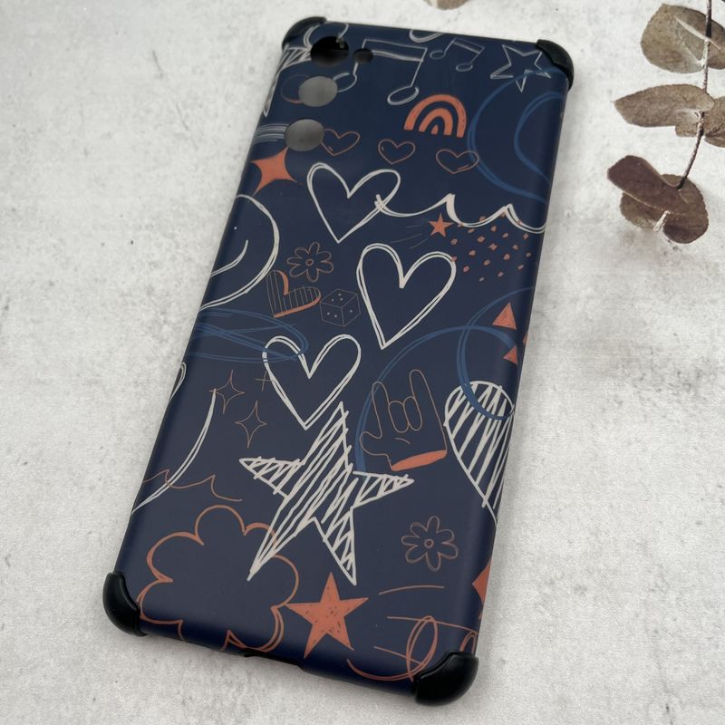قاب گوشی Galaxy S20 FE سامسونگ ایربگ دار ضد ضربه طرح قلب و ستاره محافظ لنز دار کد 16831 - Image 2