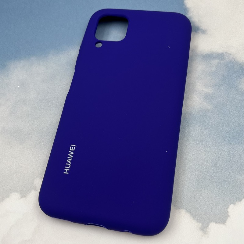 قاب گوشی Huawei Nova 7i هوآوی سیلیکونی پاک کنی اورجینال داخل پارچه ای رنگ ارغوانی کد 19945 - Image 2