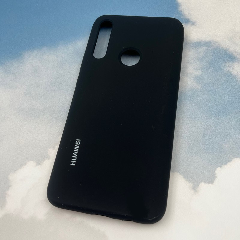قاب گوشی Honor 9X / Y9 Prime 2019 هوآوی سیلیکونی پاک کنی اورجینال داخل پارچه ای رنگ مشکی کد 32996 - Image 2