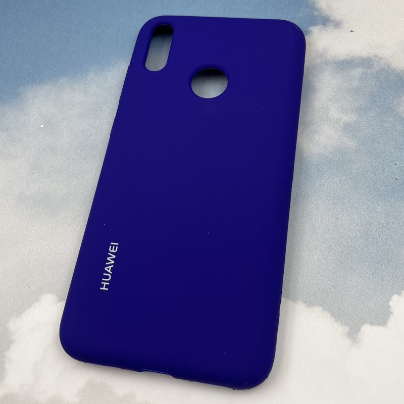 قاب گوشی Y7 2019 / Y7 Prime 2019 هوآوی سیلیکونی پاک کنی اورجینال داخل پارچه ای رنگ ارغوانی کد 33847 - Image 2