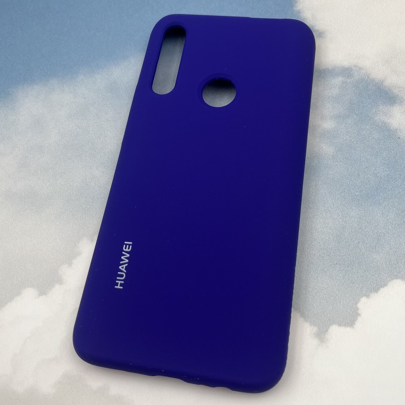 قاب گوشی Honor 9X / Y9 Prime 2019 هوآوی سیلیکونی پاک کنی اورجینال داخل پارچه ای رنگ ارغوانی کد 34153 - Image 2