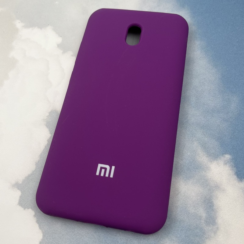 قاب گوشی Redmi 8A شیائومی سیلیکونی پاک کنی اورجینال داخل پارچه ای رنگ بنفش کد 35806 - Image 2