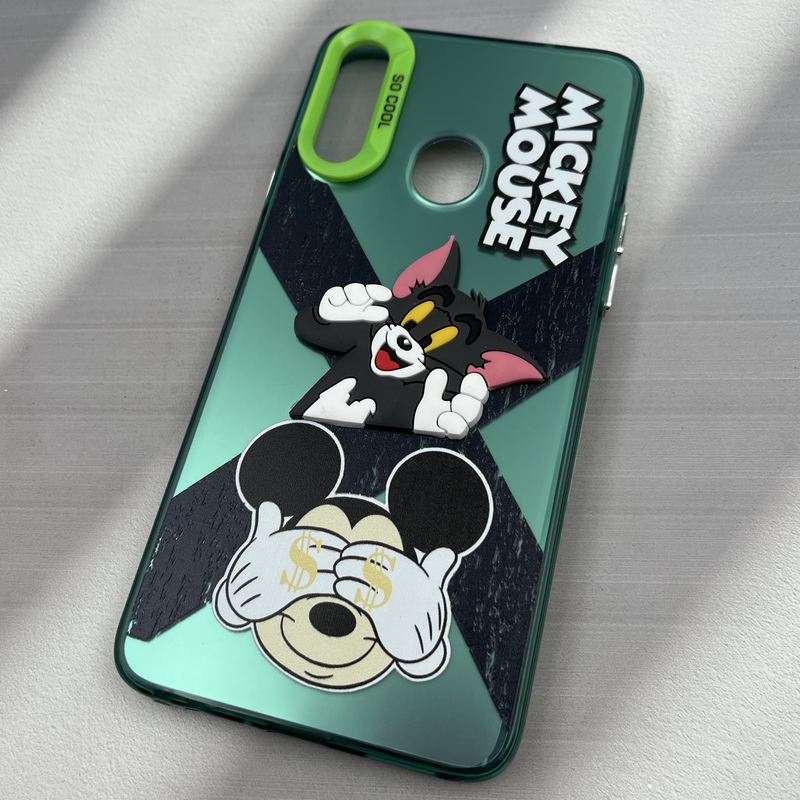قاب گوشی Galaxy A20S سامسونگ Cute Case عروسکی برجسته So Cool لنز برجسته طرح تام و جری کد 36694 - Image 2