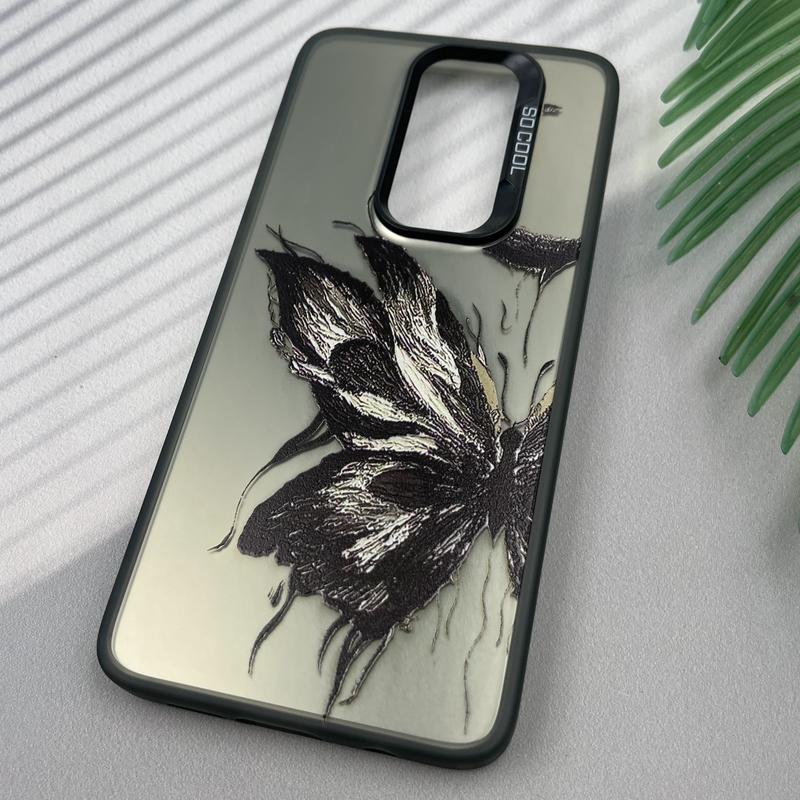 قاب گوشی Redmi Note 8 Pro شیائومی SO COOL لنز برجسته Sport Case طرح ماه و پروانه کد 44380 - Image 2