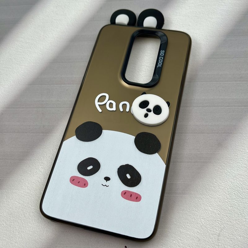 قاب گوشی Redmi Note 8 Pro شیائومی So Cool عروسکی گوشدار برجسته پاندا کرومی کد 49258 - Image 2