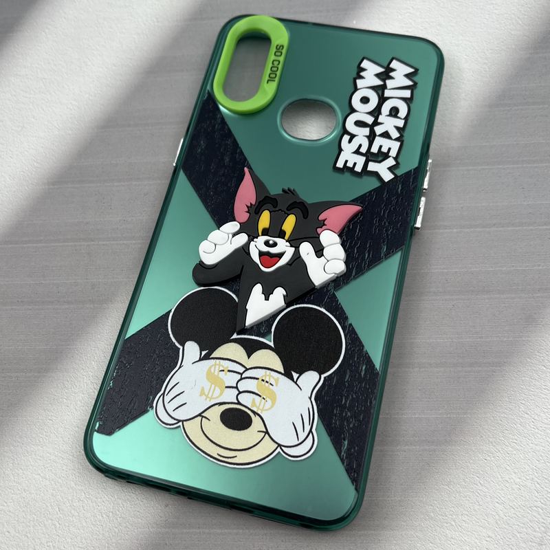 قاب گوشی Galaxy A10S سامسونگ Cute Case عروسکی برجسته So Cool لنز برجسته طرح تام و جری کد 56570 - Image 2