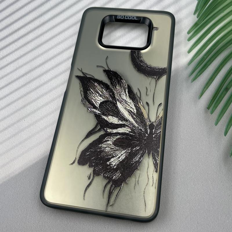 قاب گوشی Poco X3 / Poco X3 NFC / Poco X3 Pro شیائومی SO COOL لنز برجسته Sport Case طرح ماه و پروانه کد 58045 - Image 2