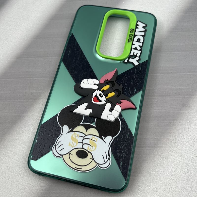 قاب گوشی Redmi Note 8 Pro شیائومی Cute Case عروسکی برجسته So Cool لنز برجسته طرح تام و جری کد 59612 - Image 2