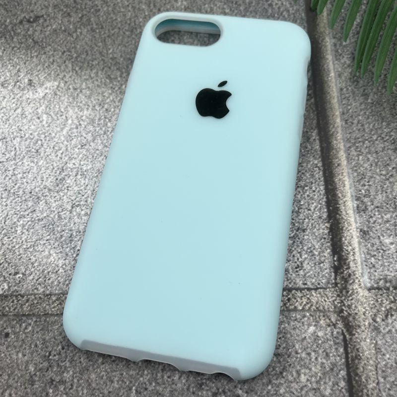 قاب گوشی iPhone 7 / iPhone 8 / iPhone SE 2020 / iPhone SE 2022 آیفون سیلیکونی پاک کنی GP Case اورجینال رنگ پاستلی داخل پارچه ای آبی روشن کد 59793 - Image 2