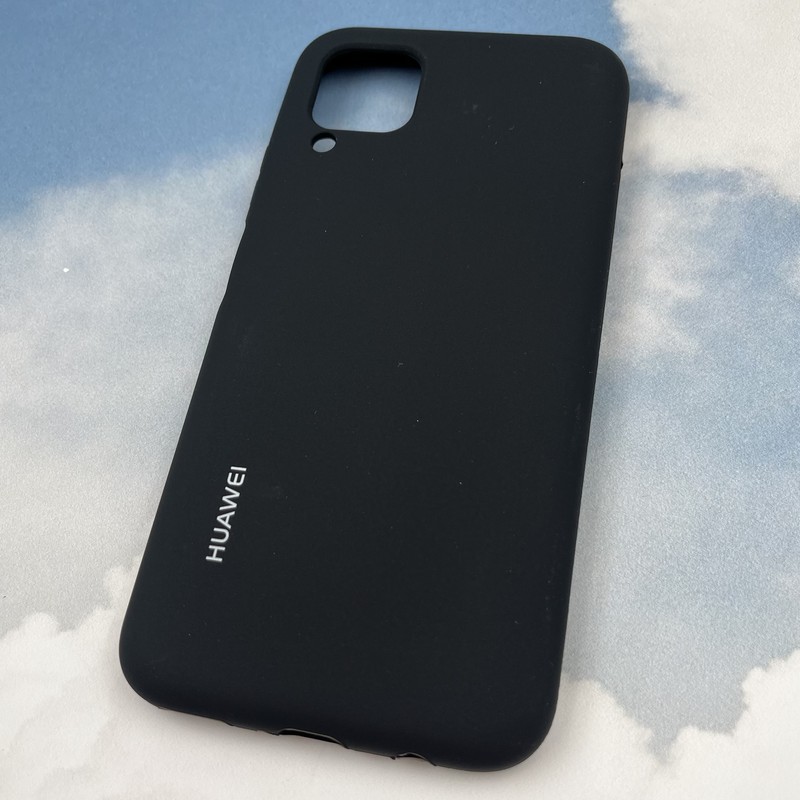 قاب گوشی Huawei Nova 7i هوآوی سیلیکونی پاک کنی اورجینال داخل پارچه ای رنگ مشکی کد 60917 - Image 2