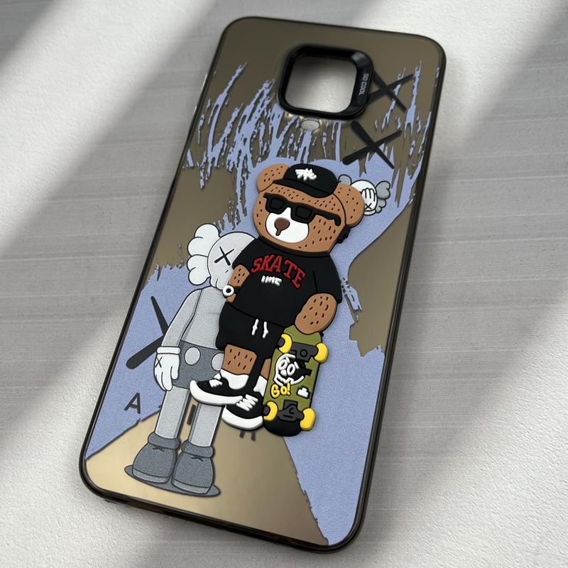 قاب گوشی Redmi Note 9S / Redmi Note 9 Pro شیائومی Cute Case عروسکی برجسته So Cool لنز برجسته طرح تدی کد 61381 - Image 2