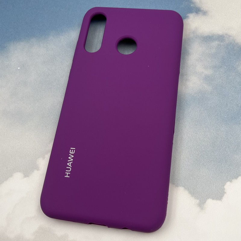 قاب گوشی Huawei P30 Lite هوآوی سیلیکونی پاک کنی اورجینال داخل پارچه ای رنگ بنفش کد 62024 - Image 2