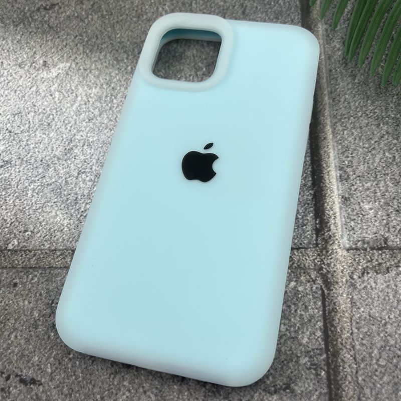 قاب گوشی iPhone 11 Pro آیفون سیلیکونی پاک کنی GP Case اورجینال رنگ پاستلی داخل پارچه ای آبی روشن کد 64838 - Image 2