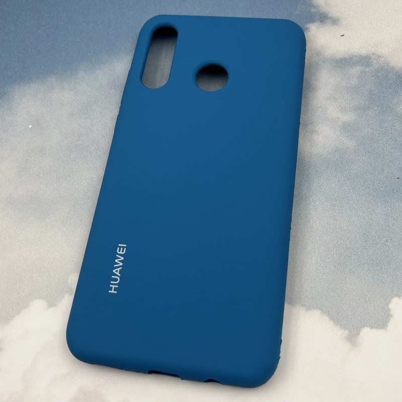 قاب گوشی Huawei P30 Lite هوآوی سیلیکونی پاک کنی اورجینال داخل پارچه ای رنگ آبی کد 65319 - Image 2