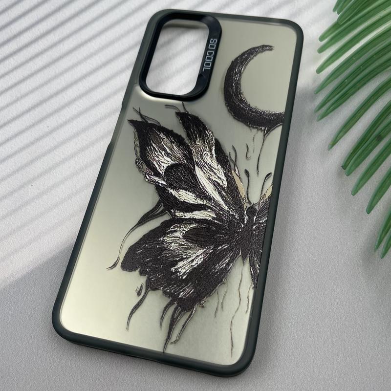 قاب گوشی Redmi Note 11 4G / Redmi Note 11S شیائومی SO COOL لنز برجسته Sport Case طرح ماه و پروانه کد 65845 - Image 2