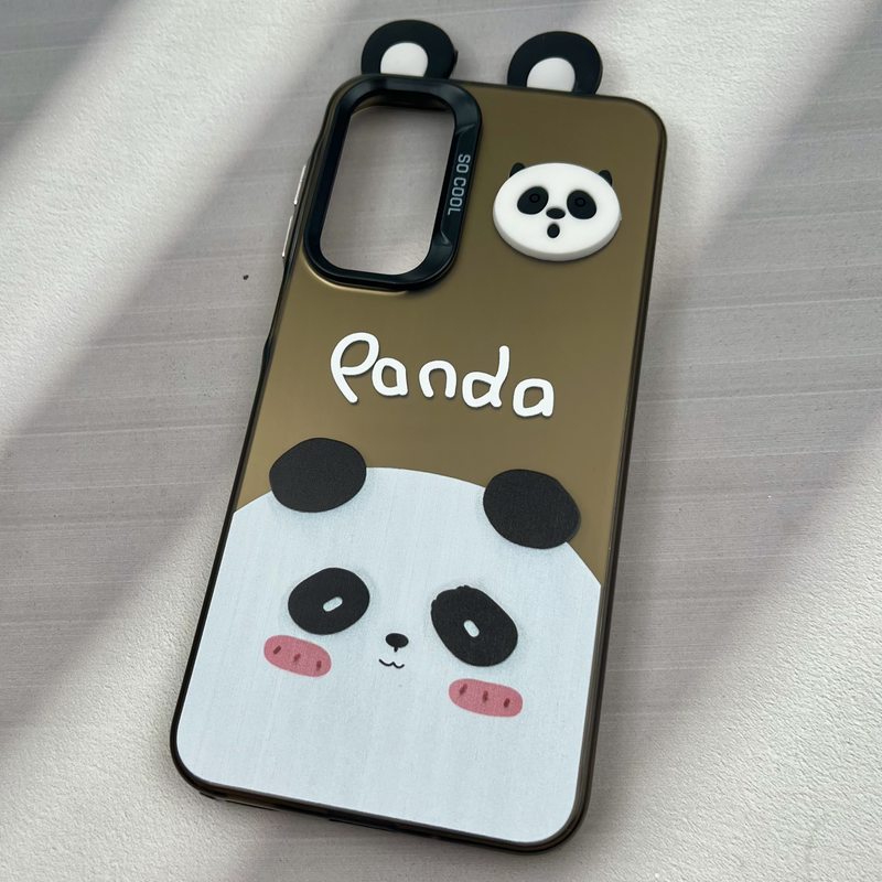 قاب گوشی Galaxy A16 سامسونگ So Cool عروسکی گوشدار برجسته پاندا کرومی کد 67487 - Image 2