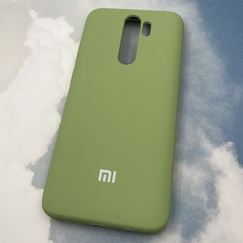 قاب گوشی Redmi Note 8 Pro شیائومی سیلیکونی پاک کنی اورجینال داخل پارچه ای رنگ سبز روشن کد 68658 - Image 2