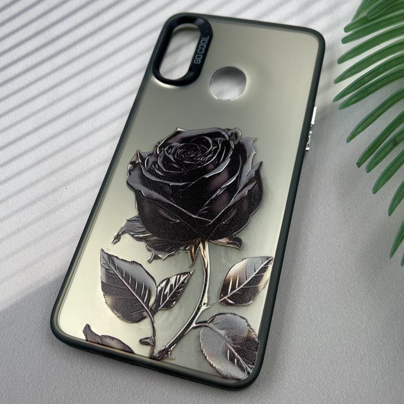 قاب گوشی Galaxy A20S سامسونگ SO COOL لنز برجسته Sport Case طرح گل رز کد 69963 - Image 2