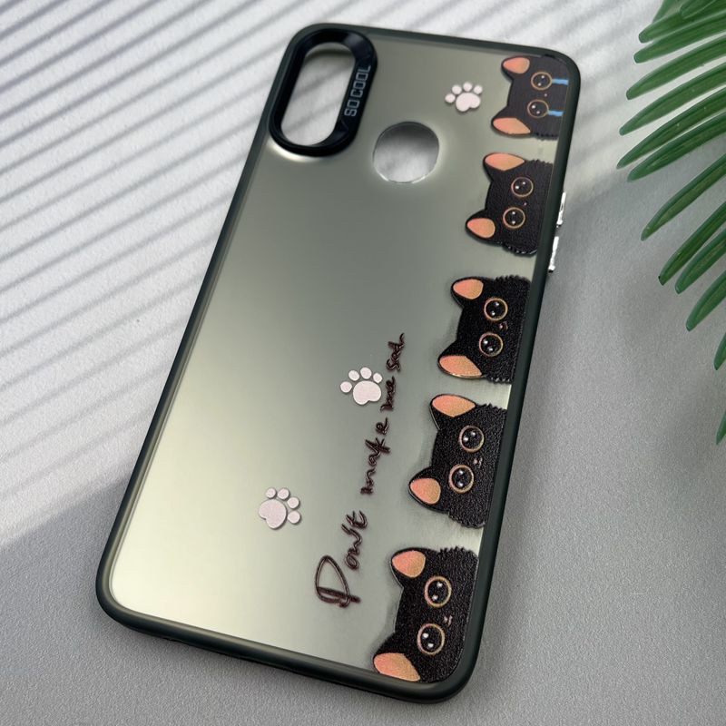 قاب گوشی Galaxy A20S سامسونگ SO COOL لنز برجسته Sport Case طرح گربه کد 70940 - Image 2