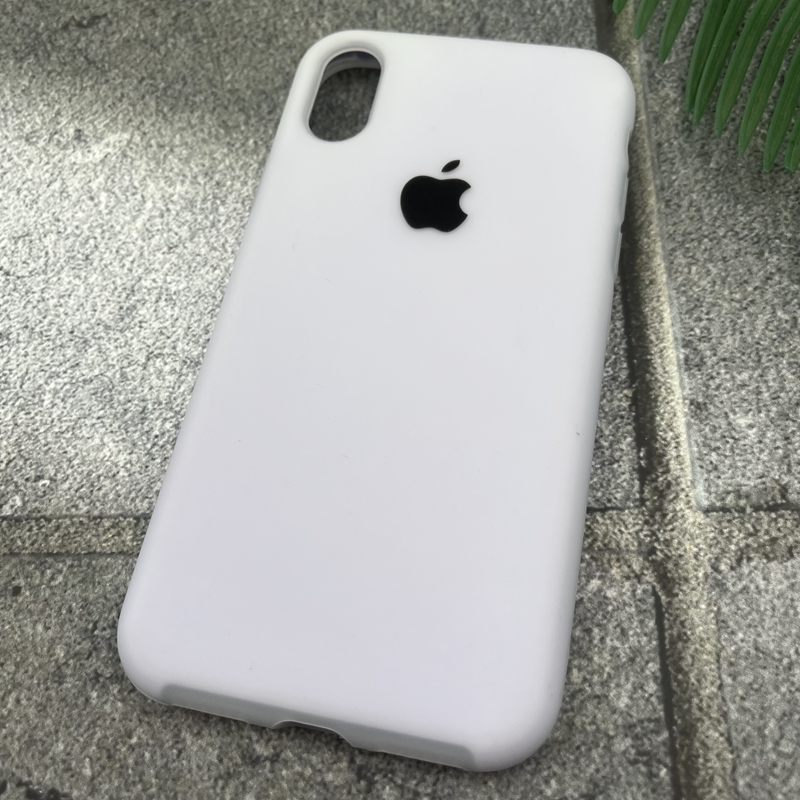 قاب گوشی iPhone X / iPhone XS آیفون سیلیکونی پاک کنی GP Case اورجینال رنگ پاستلی داخل پارچه ای یاسی کد 71684 - Image 2