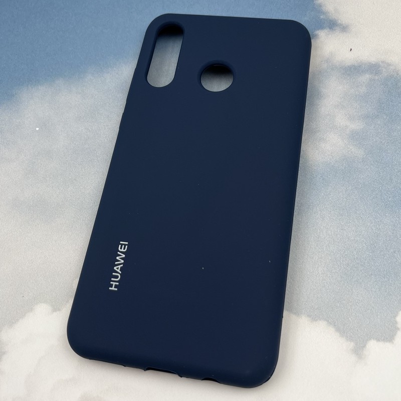قاب گوشی Huawei P30 Lite هوآوی سیلیکونی پاک کنی اورجینال داخل پارچه ای رنگ سرمه ای کد 81010 - Image 2