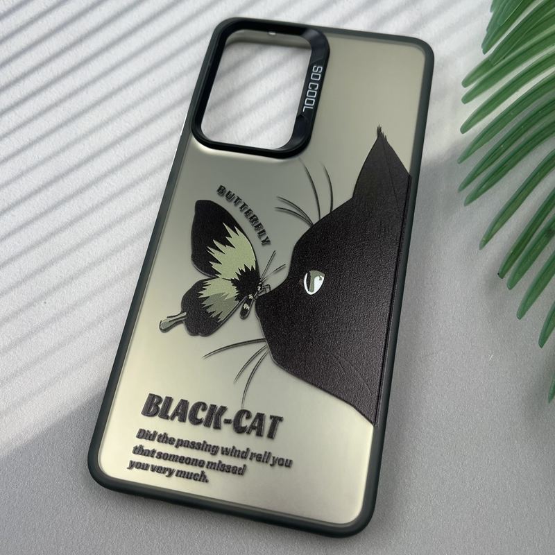 قاب گوشی Galaxy A53 سامسونگ SO COOL لنز برجسته Sport Case طرح گربه و پروانه کد 81822 - Image 2