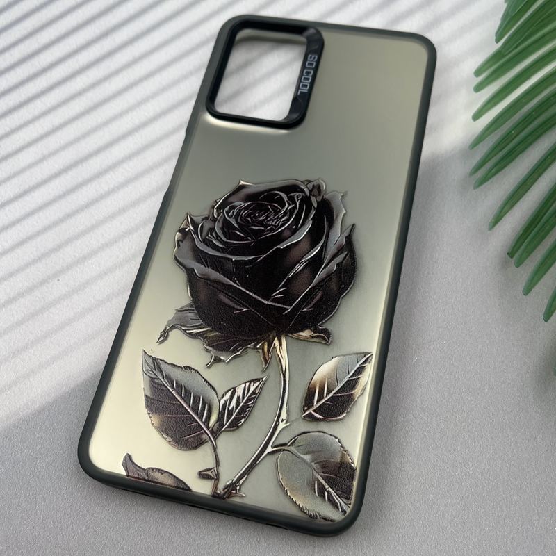 قاب گوشی Galaxy A12 / Galaxy M12 سامسونگ SO COOL لنز برجسته Sport Case طرح گل رز کد 83644 - Image 2
