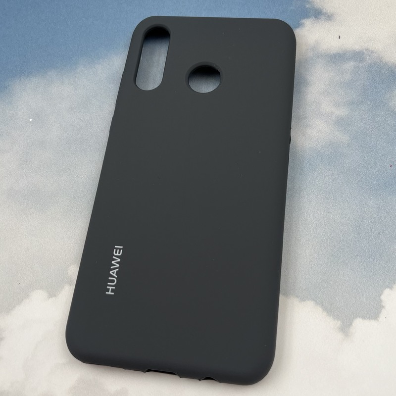 قاب گوشی Huawei P30 Lite هوآوی سیلیکونی پاک کنی اورجینال داخل پارچه ای رنگ خاکستری کد 87301 - Image 2