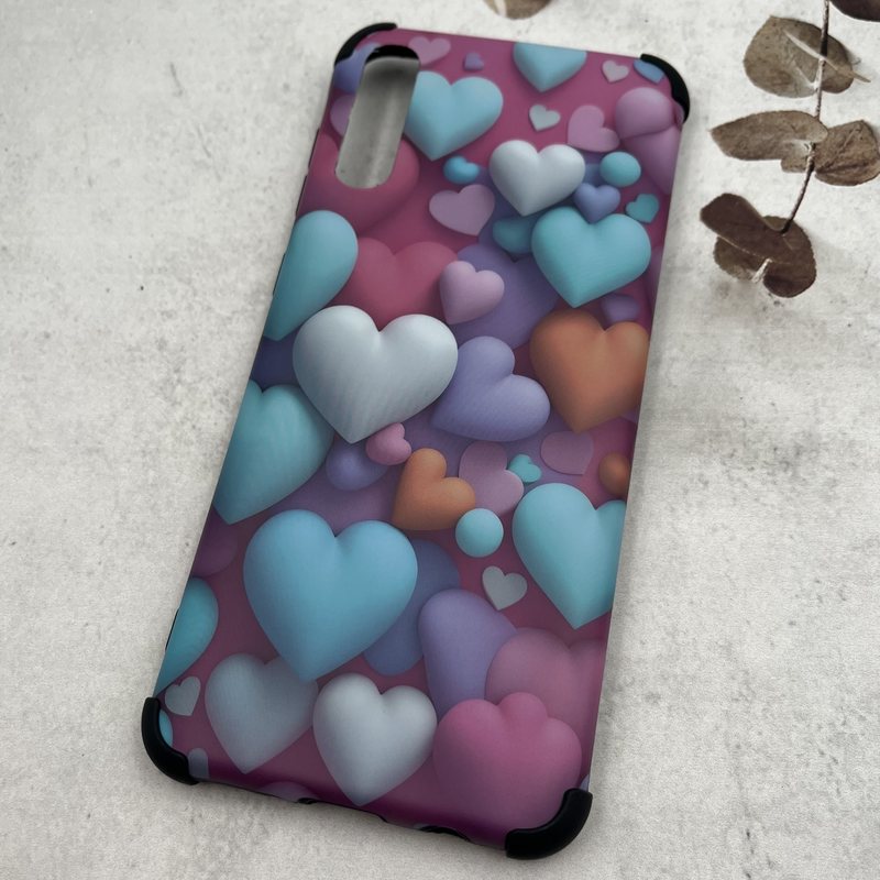 قاب گوشی Galaxy A70 / Galaxy A70S سامسونگ ایربگ دار ضد ضربه طرح قلبی کد 87693 - Image 2