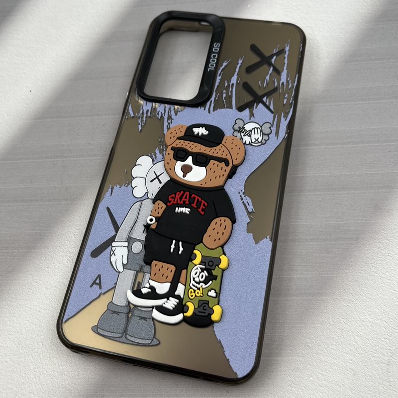 قاب گوشی Redmi Note 11 4G / Redmi Note 11S شیائومی Cute Case عروسکی برجسته So Cool لنز برجسته طرح تدی کد 94687 - Image 2