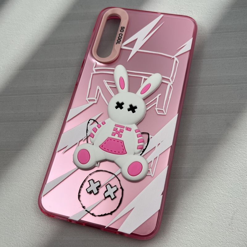 قاب گوشی Galaxy A30S / Galaxy A50S / Galaxy A50 سامسونگ Cute Case عروسکی برجسته So Cool لنز برجسته طرح Bunny کد 96874 - Image 2