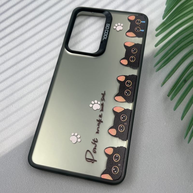 قاب گوشی Galaxy A53 سامسونگ SO COOL لنز برجسته Sport Case طرح گربه کد 98572 - Image 2