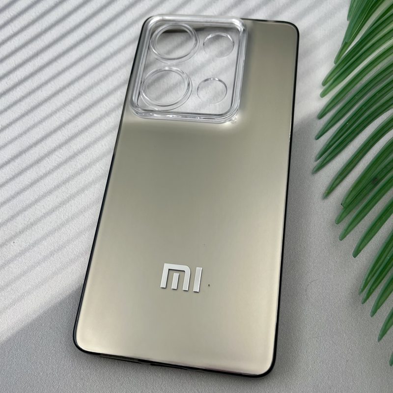 قاب گوشی Redmi Note 14S / Redmi Note 13 Pro 4G / Poco M6 Pro 4G شیائومی So Cool اورجینال لوگو برجسته Silver اسپرت محافظ لنز دار کرومی کد 13008 - Image 2