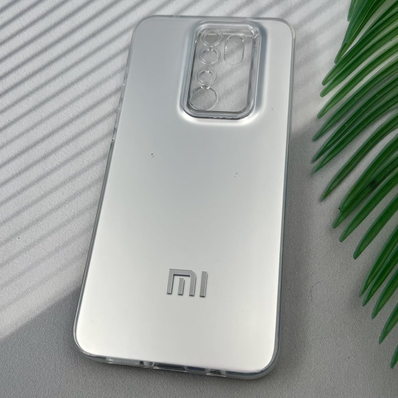 قاب گوشی Redmi Note 8 Pro شیائومی So Cool اورجینال لوگو برجسته Silver اسپرت محافظ لنز دار نقره ای کد 13833 - Image 2
