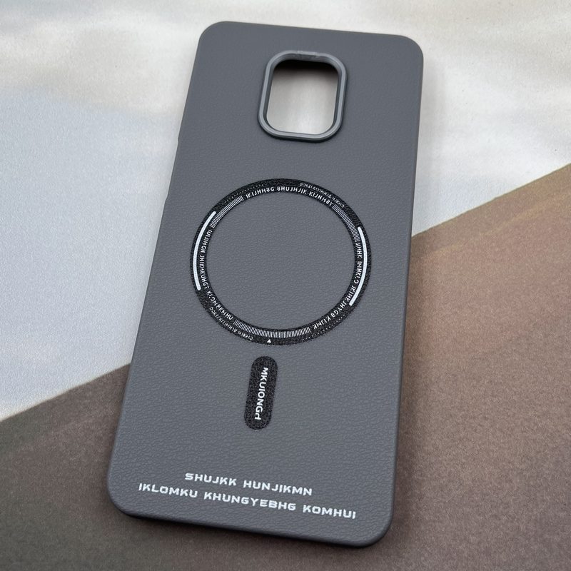 قاب گوشی Redmi Note 9S / Redmi Note 9 Pro شیائومی سیلیکونی Sport طرح مگ سیف Magsafe لنز کروم تیتانیوم کد 14643 - Image 2